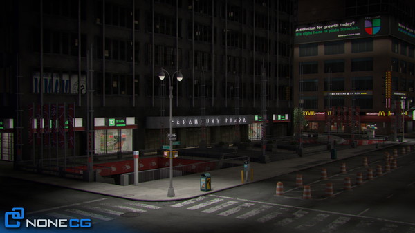 3d model new york broadway 7th - NYC Broadway - 7th Avenue Set 2... by NONECG